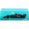 Bburago 28028R 1/24 2023 F1 Mercedes W 14 No.63 Russell in Showcase