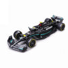 Bburago 28037 1/24 2023 Mercedes AMG W14 with Russell Driver Figurine No.63