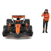 Bburago 28040P 1/24 McLaren MCL38 2024 No.81 Oscar Piastri with Figure