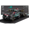 Bburago 28063R 1/24 Mercedes W15 2024 No.63 George Rusell with Helmet and Showcase