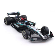 Bburago 28063R 1/24 Mercedes W15 2024 No.63 George Rusell with Helmet and Showcase