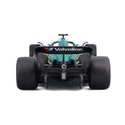 Bburago 28070A 1/24 Aston Martin AMR 25 No.14 Fernando Alonso with Helmet and Showcase