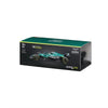 Bburago 28070A 1/24 Aston Martin AMR 25 No.14 Fernando Alonso with Helmet and Showcase
