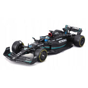 Bburago 28503R 1/24 2023 Racing Model Kit F-1 Mercedes-AMG W14 No.63 Russell with Helmet