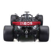 Bburago 28503R 1/24 2023 Racing Model Kit F-1 Mercedes-AMG W14 No.63 Russell with Helmet