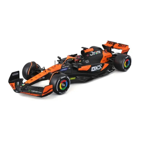 Bburago 28505P 1/24 2024 Race Model Kit F-1 McLaren MCL38 No.81 Piastr ...
