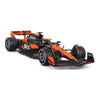 Bburago 28505P 1/24 2024 Race Model Kit F-1 McLaren MCL38 No.81 Piastri with Helmet