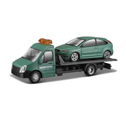 Bburago 31400 1/43 Flatbed Transportwith Car Assorted 1pc