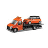 Bburago 31400 1/43 Flatbed Transportwith Car Assorted 1pc