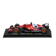 Bburago 36852L 1/43 Ferrari  SF-25 No.16 Charles Leclerc with Helmet and Showcase
