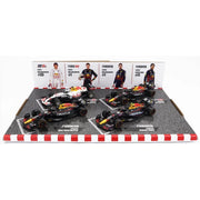 Bburago 38092 1/43 Red Bull No.1 Verstappen 4 piece Gift Pack