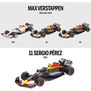 Bburago 38092 1/43 Red Bull No.1 Verstappen 4 piece Gift Pack