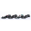 Bburago 36848 1/43 Ferrari No.16 Leclerc 4 piece Gift Pack