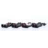 Bburago 36848 1/43 Ferrari No.16 Leclerc 4 piece Gift Pack