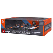 Bburago 38096 1/43 McLaren No.4 Norris 4 piece Gift Pack