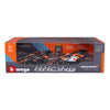 Bburago 38096 1/43 McLaren No.4 Norris 4 piece Gift Pack