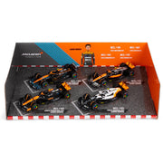 Bburago 38096 1/43 McLaren No.4 Norris 4 piece Gift Pack