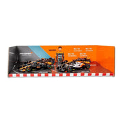 Bburago 38096 1/43 McLaren No.4 Norris 4 piece Gift Pack