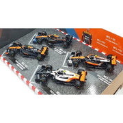 Bburago 38096 1/43 McLaren No.4 Norris 4 piece Gift Pack
