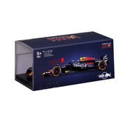 Bburago 38098V 1/43 2024 F-1 RedBull Racing RB20 No.1 Verstappen with Helmet