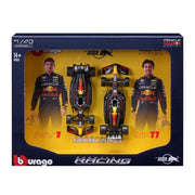 Bburago 38099 1/43 2024 Red Bull Racing RB20 2 piece Gift Pack