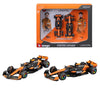 Bburago 38109 1/43 2024 McLaren MCL38 2 piece Gift Pack