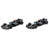 Bburago 38115 1/43 2024 Mercedes AMG W15 2 piece Gift Pack