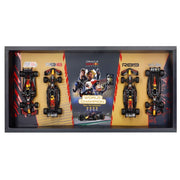 Bburago 38213 1/43 Verstappen No.1 Four World Championships 2021, 22, 23, 24 4 piece Gift Pack