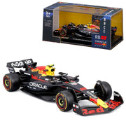 Bburago 38234T 1/43 RedBull Racing RB21 No.22 Yuki Tsunoda with Helmet and Showcase
