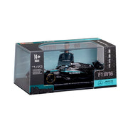 Bburago 38238R 1/43 Mercedes W16 No.63 George Russell with Helmet and Showcase