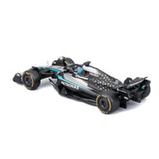 Bburago 38238R 1/43 Mercedes W16 No.63 George Russell with Helmet and Showcase