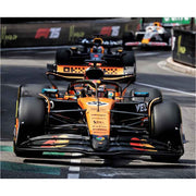 Bburago 38249P 1/43 McLaren MCL 39 No.81 Oscar Piastri with Helmet and Showcase