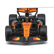 Bburago 38249P 1/43 McLaren MCL 39 No.81 Oscar Piastri with Helmet and Showcase