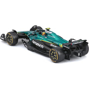 Bburago 38251A 1/43 Aston Martin AMR 25 No.14 Fernando Alonso with Helmet and Showcase
