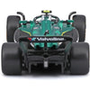 Bburago 38251A 1/43 Aston Martin AMR 25 No.14 Fernando Alonso with Helmet and Showcase