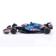 Bburago 38258G 1/43 BWT Alpine A525 No.10 Pierre Gasley with Helmet and Showcase