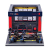 Bburago 38453 1/43 2024 Red Bull No.1 Max Verstappen Pit Pass Competition Set