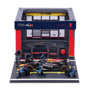 Bburago 38453 1/43 2024 Red Bull No.1 Max Verstappen Pit Pass Competition Set