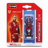 Bburago 56801H 1/64 Ferrari F1 No.44 Lewis Hamilton 2025 Season Car