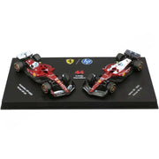 Bburago F1 1/64 Premium 2025 Scuderia Ferrari SF-25-Hamilton No.44 Twin Pack