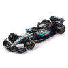 Bburago 58002R 1/64 Race Mercedes-AMG F1 W16 No.63 George Russell 2025 Season Car