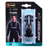 Bburago 58002R 1/64 Race Mercedes-AMG F1 W16 No.63 George Russell 2025 Season Car