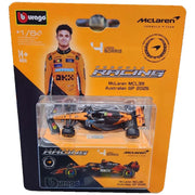 Bburago F1 1/64 Premium 2025 McLaren MCL39 w/Collector Box No.4 Lando Norris