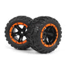 BlackZon BZ540195 Slyder Monster Truck Wheels and Tyres Assembled
