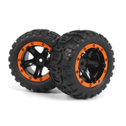 BlackZon BZ540195 Slyder Monster Truck Wheels and Tyres Assembled