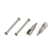Blackzon 540474 Rear Axle and Drive Shafts Steel 2pcs