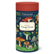 Cavallini Foraging Plants and Mushrooms 1000pc Jigsaw Puzzle