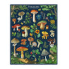 Cavallini Foraging Plants and Mushrooms 1000pc Jigsaw Puzzle