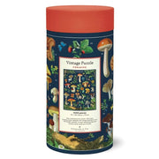 Cavallini Foraging Plants and Mushrooms 1000pc Jigsaw Puzzle