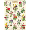 Cavallini Lang of Flowers 1000pc Jigsaw Puzzle